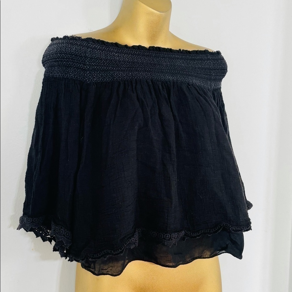 Zara boho off the shoulder top - Picture 2 of 5